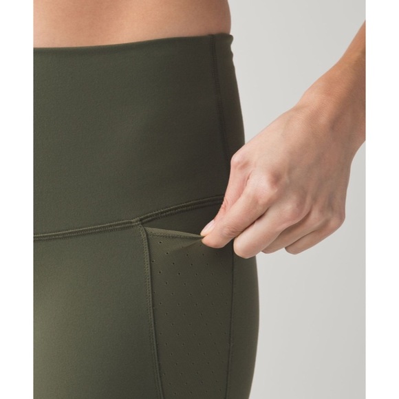 LULULEMON Barre Star Pant *Full-On Luon (Fatigue Green) - Picture 8 of 15